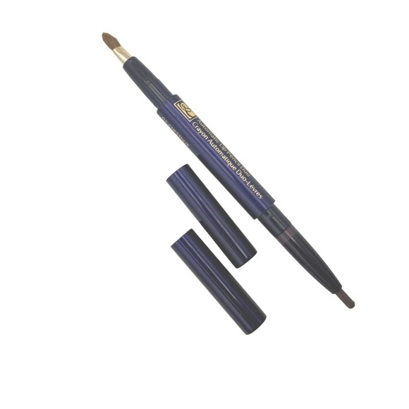 Estée Lauder Other - Estee Lauder Automatic Lip Pencil Duo Women 02 Chestnut Dual Ended Rare